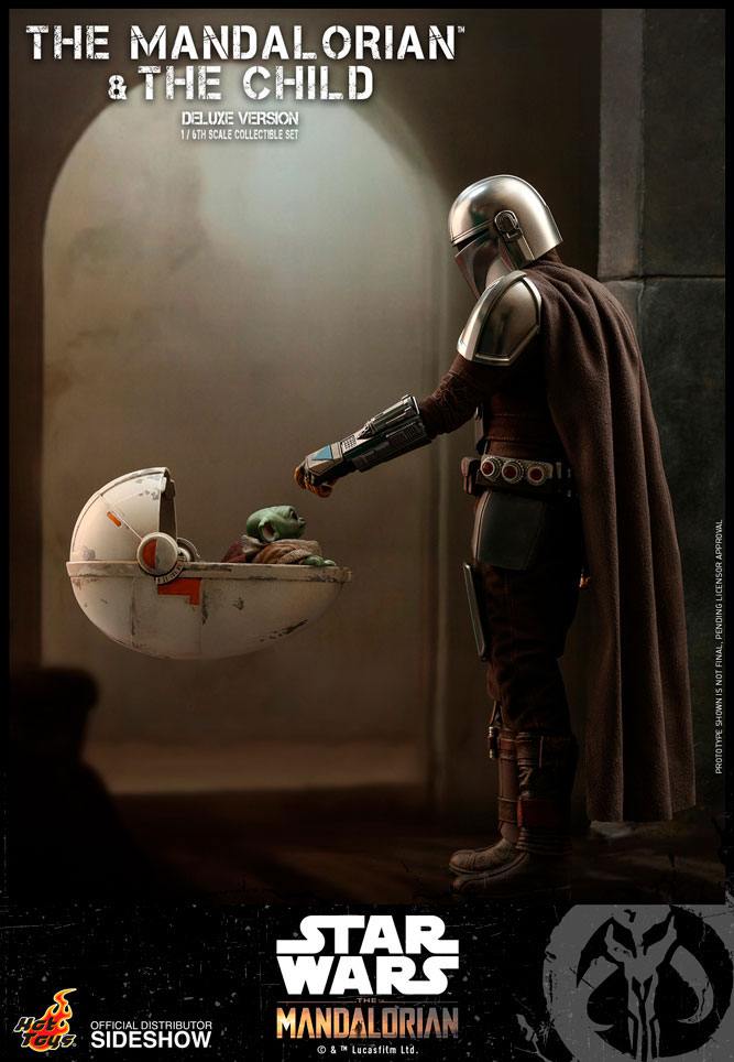 Star Wars The Mandalorian Actionfiguren Doppelpack 1/6 The Mandalorian & The Child Deluxe 30 cm - Preorder - ETA: 25.03.2027
