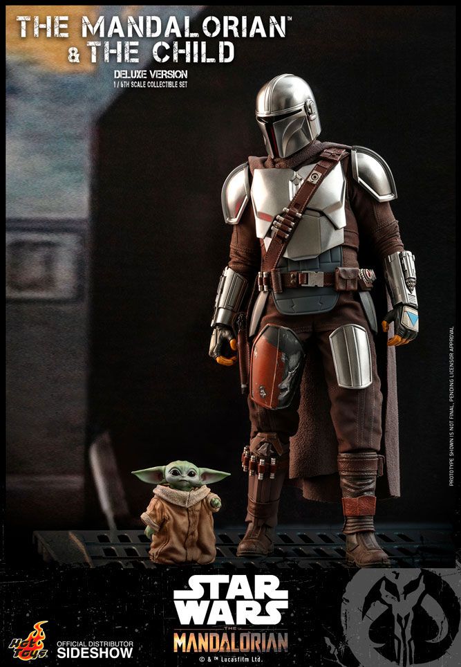 Star Wars The Mandalorian Actionfiguren Doppelpack 1/6 The Mandalorian & The Child Deluxe 30 cm - Preorder - ETA: 25.03.2027