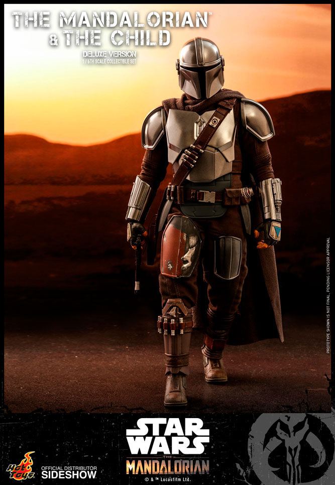 Star Wars The Mandalorian Actionfiguren Doppelpack 1/6 The Mandalorian & The Child Deluxe 30 cm - Preorder - ETA: 25.03.2027
