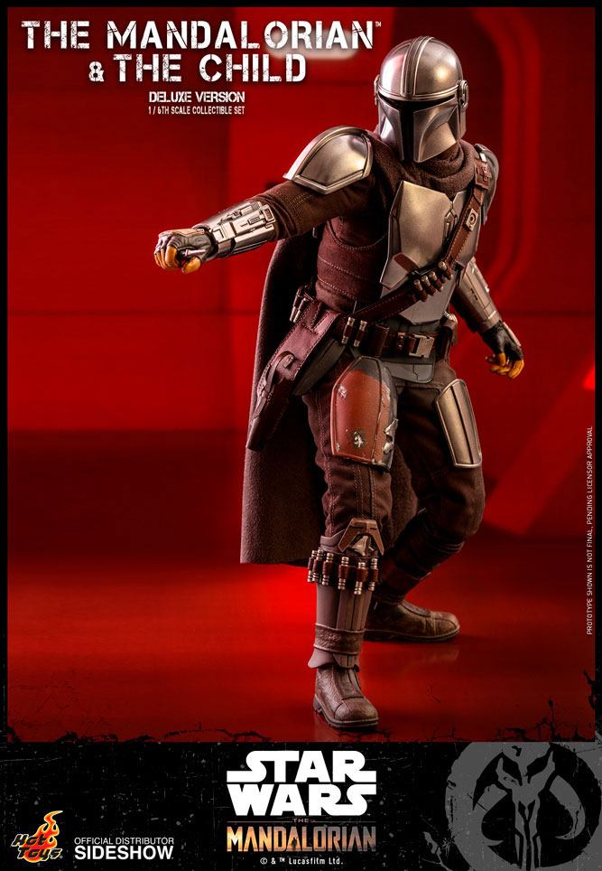 Star Wars The Mandalorian Actionfiguren Doppelpack 1/6 The Mandalorian & The Child Deluxe 30 cm - Preorder - ETA: 25.03.2027