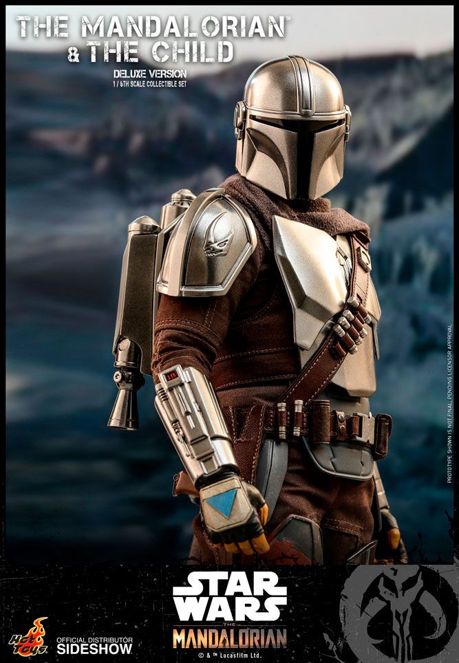 Star Wars The Mandalorian Actionfiguren Doppelpack 1/6 The Mandalorian & The Child Deluxe 30 cm - Preorder - ETA: 25.03.2027
