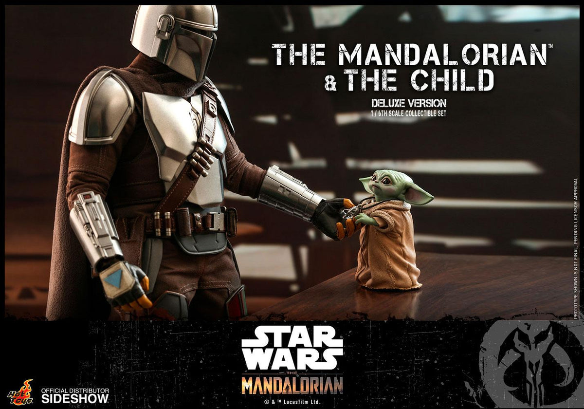 Star Wars The Mandalorian Actionfiguren Doppelpack 1/6 The Mandalorian & The Child Deluxe 30 cm - Preorder - ETA: 25.03.2027