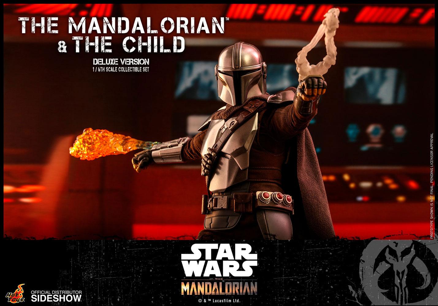 Star Wars The Mandalorian Actionfiguren Doppelpack 1/6 The Mandalorian & The Child Deluxe 30 cm - Preorder - ETA: 25.03.2027