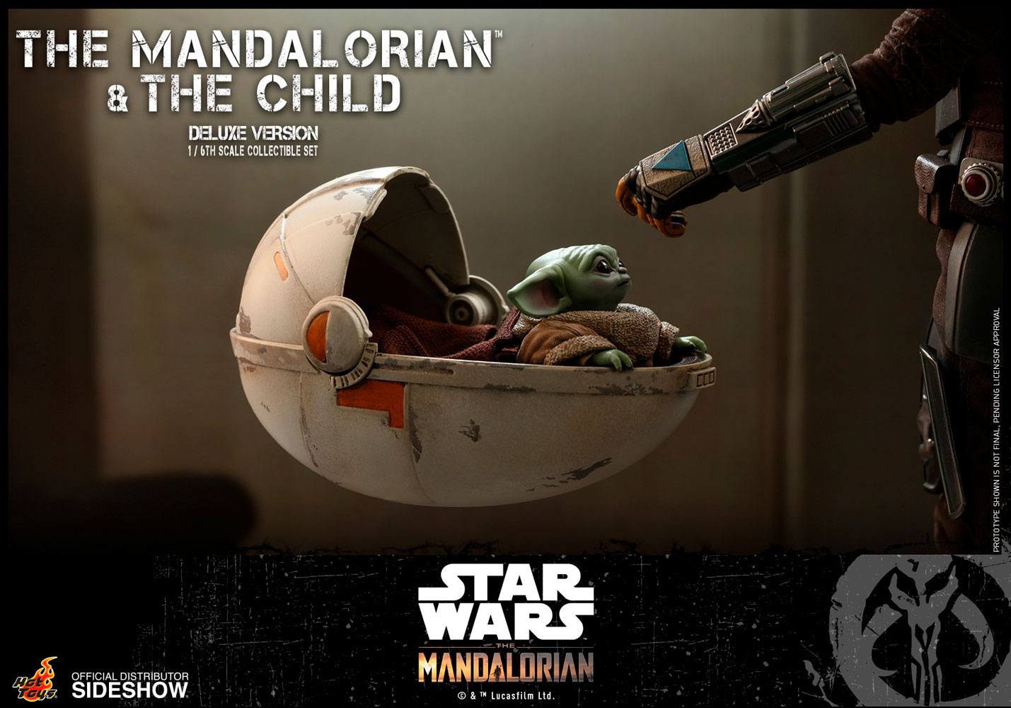 Star Wars The Mandalorian Actionfiguren Doppelpack 1/6 The Mandalorian & The Child Deluxe 30 cm - Preorder - ETA: 25.03.2027