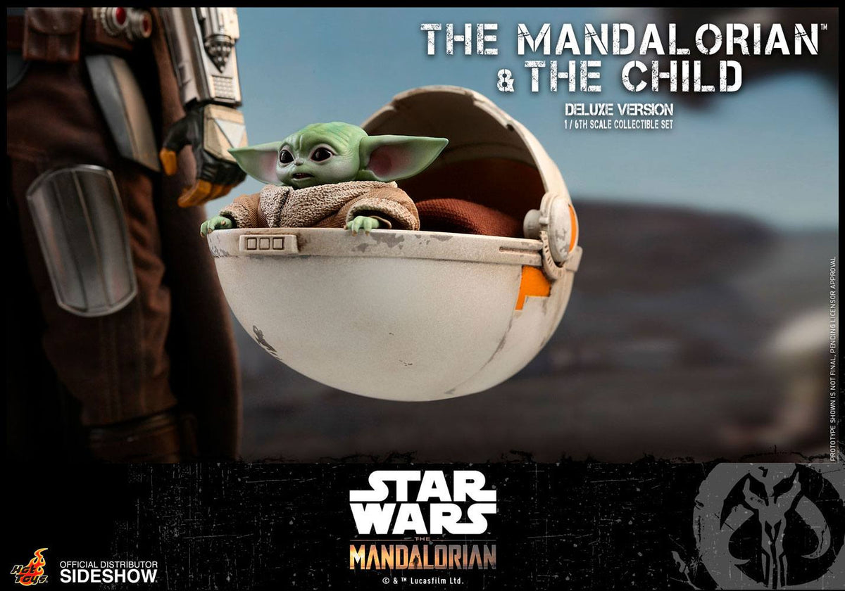 Star Wars The Mandalorian Actionfiguren Doppelpack 1/6 The Mandalorian & The Child Deluxe 30 cm - Preorder - ETA: 25.03.2027