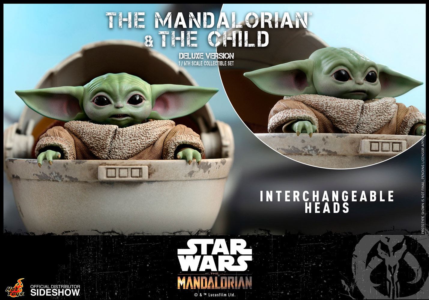 Star Wars The Mandalorian Actionfiguren Doppelpack 1/6 The Mandalorian & The Child Deluxe 30 cm - Preorder - ETA: 25.03.2027