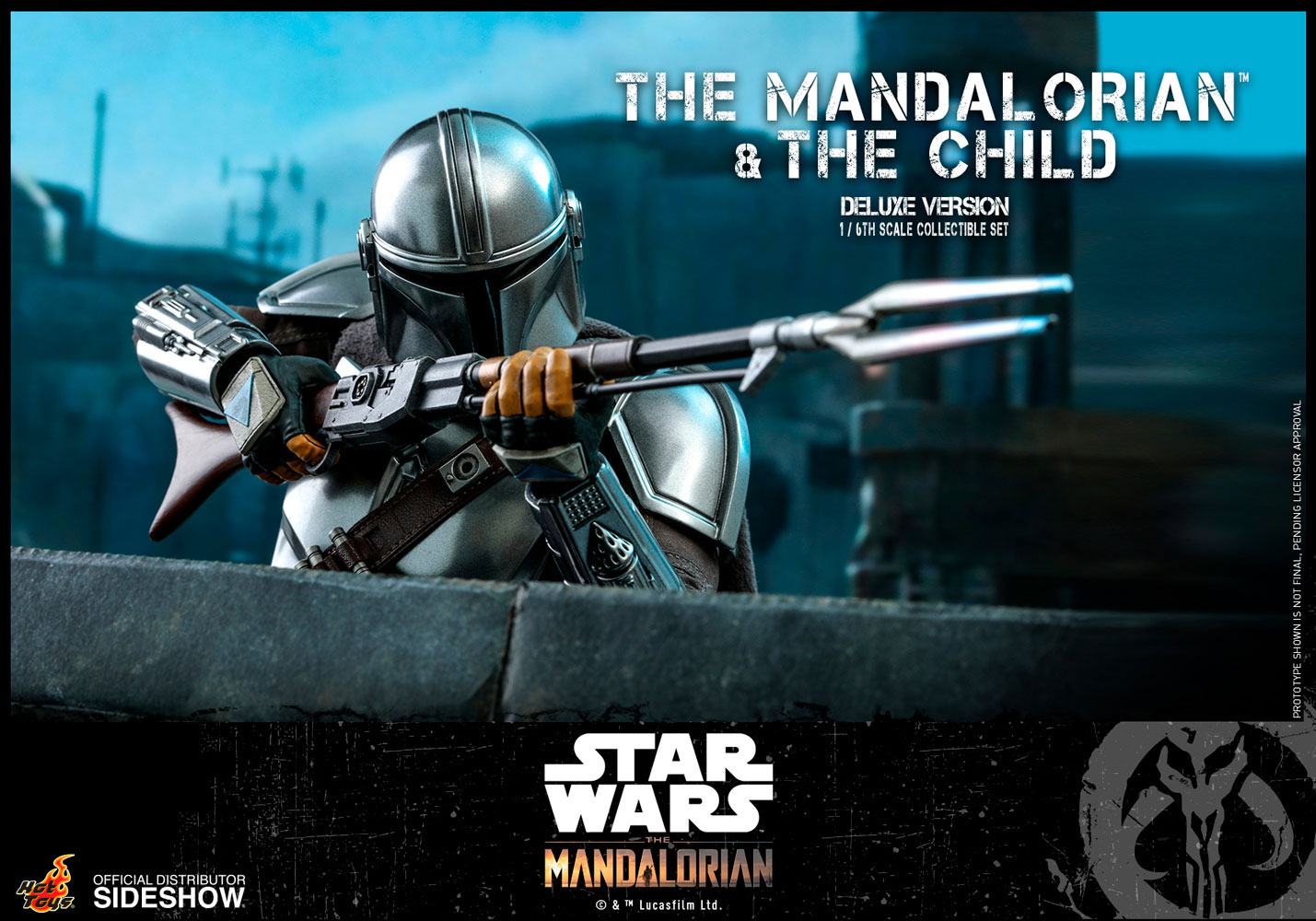 Star Wars The Mandalorian Actionfiguren Doppelpack 1/6 The Mandalorian & The Child Deluxe 30 cm - Preorder - ETA: 25.03.2027