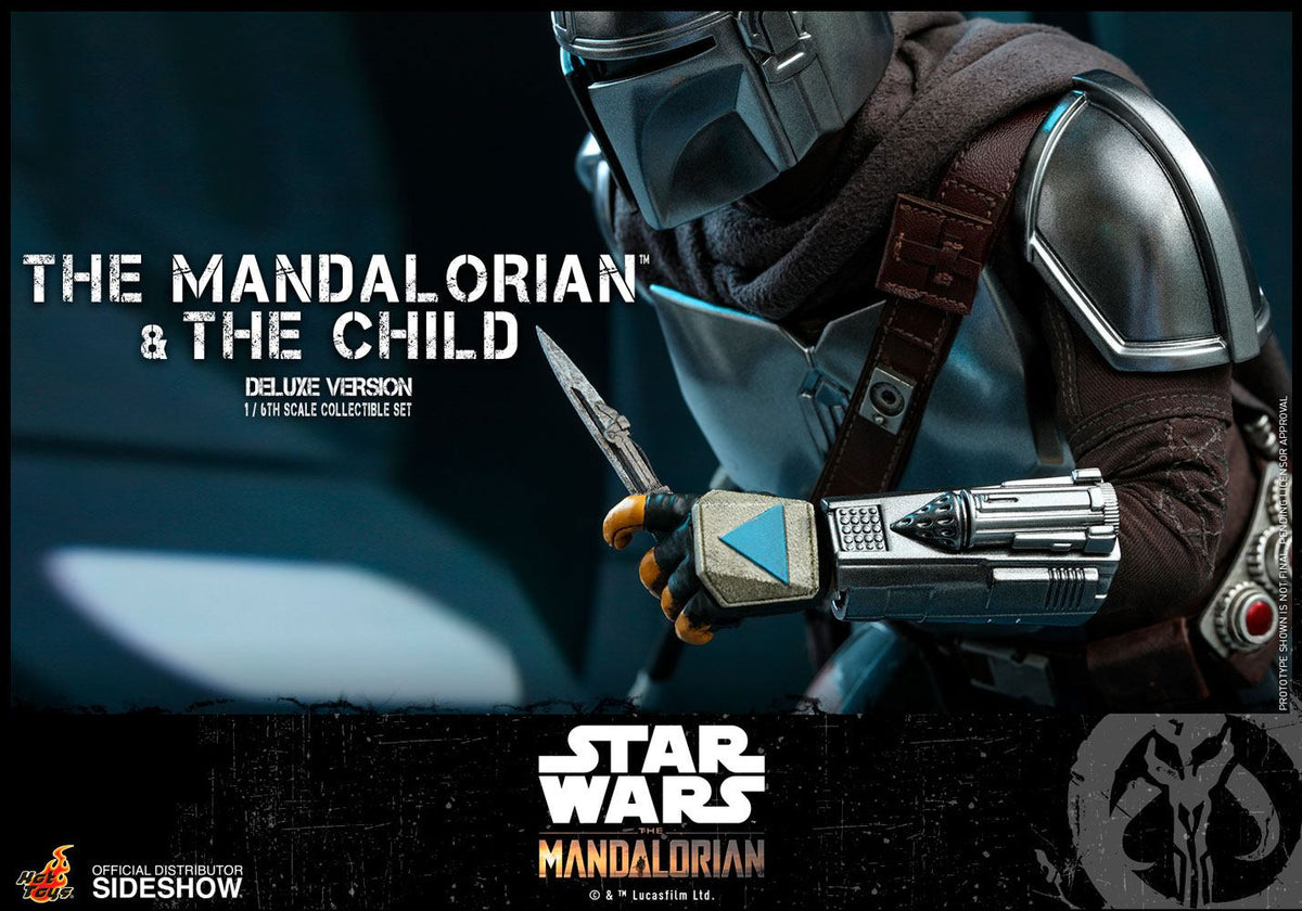 Star Wars The Mandalorian Actionfiguren Doppelpack 1/6 The Mandalorian & The Child Deluxe 30 cm - Preorder - ETA: 25.03.2027