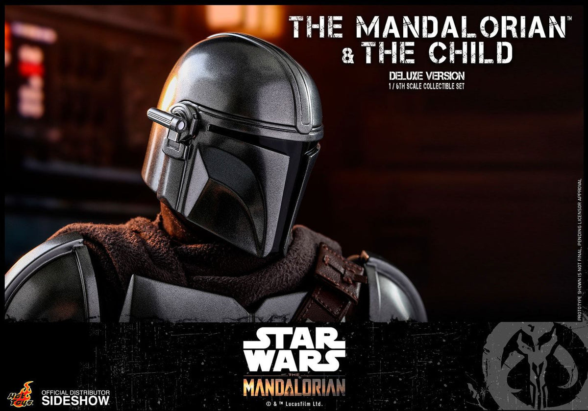 Star Wars The Mandalorian Actionfiguren Doppelpack 1/6 The Mandalorian & The Child Deluxe 30 cm - Preorder - ETA: 25.03.2027