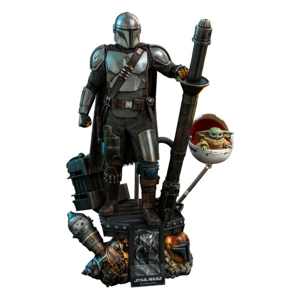 Star Wars The Mandalorian Actionfiguren Doppelpack 1/4 The Mandalorian & The Child Deluxe 46 cm - Preorder - ETA: 24.07.2026