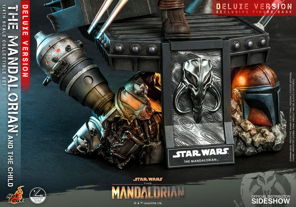 Star Wars The Mandalorian Actionfiguren Doppelpack 1/4 The Mandalorian & The Child Deluxe 46 cm - Preorder - ETA: 24.07.2026
