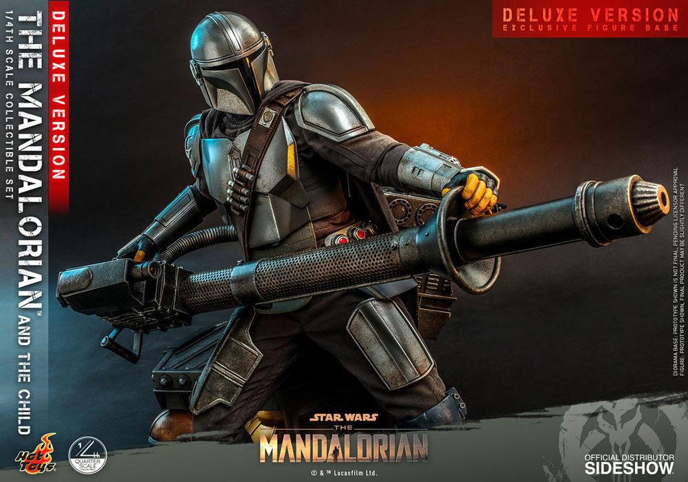 Star Wars The Mandalorian Actionfiguren Doppelpack 1/4 The Mandalorian & The Child Deluxe 46 cm - Preorder - ETA: 24.07.2026