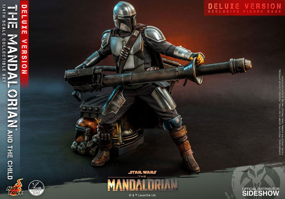 Star Wars The Mandalorian Actionfiguren Doppelpack 1/4 The Mandalorian & The Child Deluxe 46 cm - Preorder - ETA: 24.07.2026