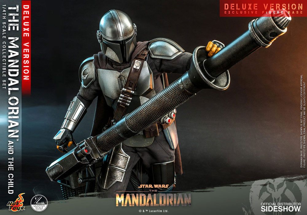 Star Wars The Mandalorian Actionfiguren Doppelpack 1/4 The Mandalorian & The Child Deluxe 46 cm - Preorder - ETA: 24.07.2026