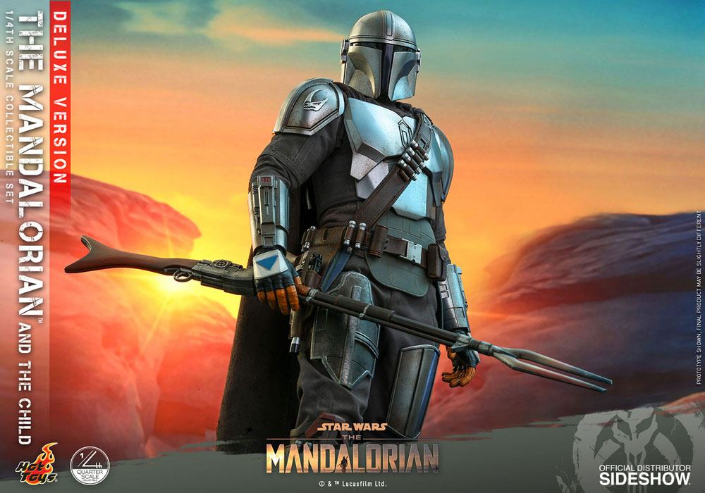 Star Wars The Mandalorian Actionfiguren Doppelpack 1/4 The Mandalorian & The Child Deluxe 46 cm - Preorder - ETA: 24.07.2026
