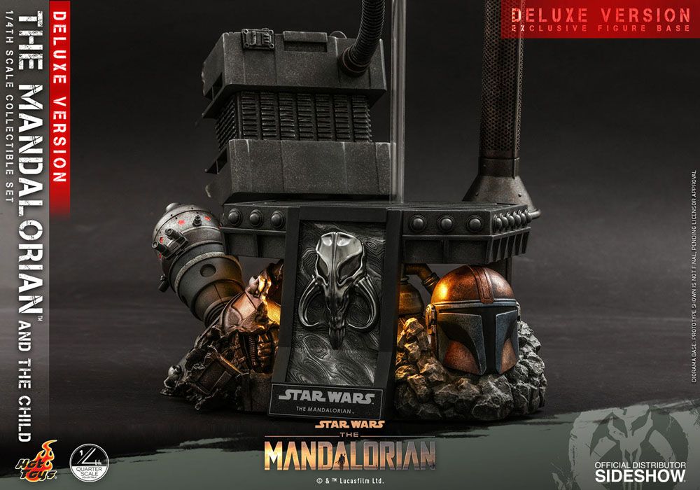 Star Wars The Mandalorian Actionfiguren Doppelpack 1/4 The Mandalorian & The Child Deluxe 46 cm - Preorder - ETA: 24.07.2026