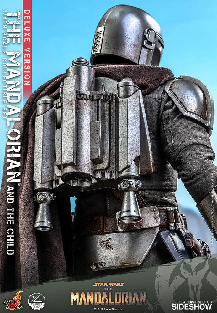 Star Wars The Mandalorian Actionfiguren Doppelpack 1/4 The Mandalorian & The Child Deluxe 46 cm - Preorder - ETA: 24.07.2026