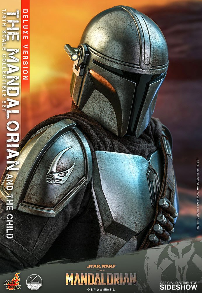 Star Wars The Mandalorian Actionfiguren Doppelpack 1/4 The Mandalorian & The Child Deluxe 46 cm - Preorder - ETA: 24.07.2026