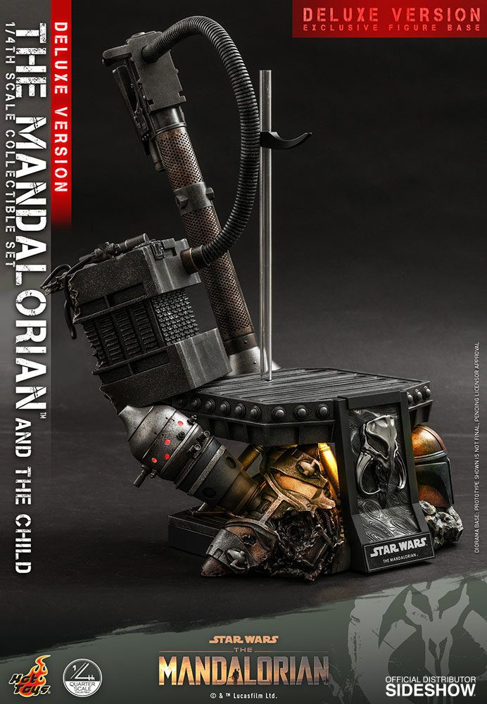 Star Wars The Mandalorian Actionfiguren Doppelpack 1/4 The Mandalorian & The Child Deluxe 46 cm - Preorder - ETA: 24.07.2026