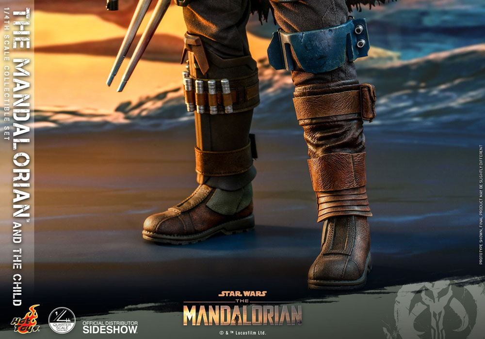 Star Wars The Mandalorian Actionfiguren Doppelpack 1/4 The Mandalorian & The Child 46 cm - Preorder - ETA: 24.07.2026