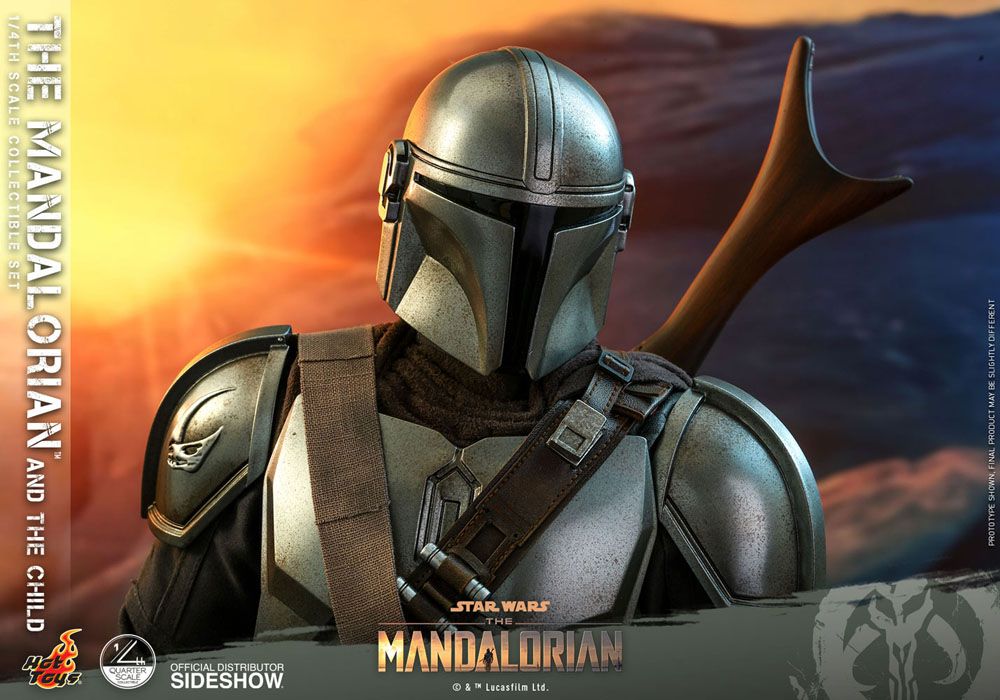 Star Wars The Mandalorian Actionfiguren Doppelpack 1/4 The Mandalorian & The Child 46 cm - Preorder - ETA: 24.07.2026