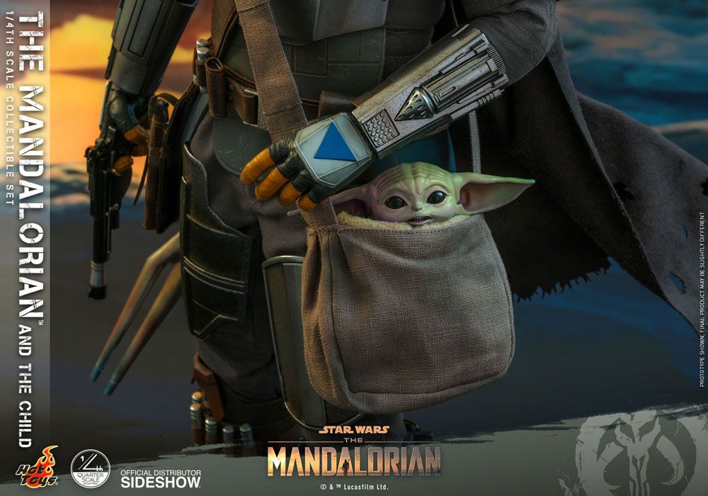 Star Wars The Mandalorian Actionfiguren Doppelpack 1/4 The Mandalorian & The Child 46 cm - Preorder - ETA: 24.07.2026