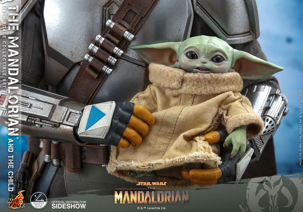 Star Wars The Mandalorian Actionfiguren Doppelpack 1/4 The Mandalorian & The Child 46 cm - Preorder - ETA: 24.07.2026