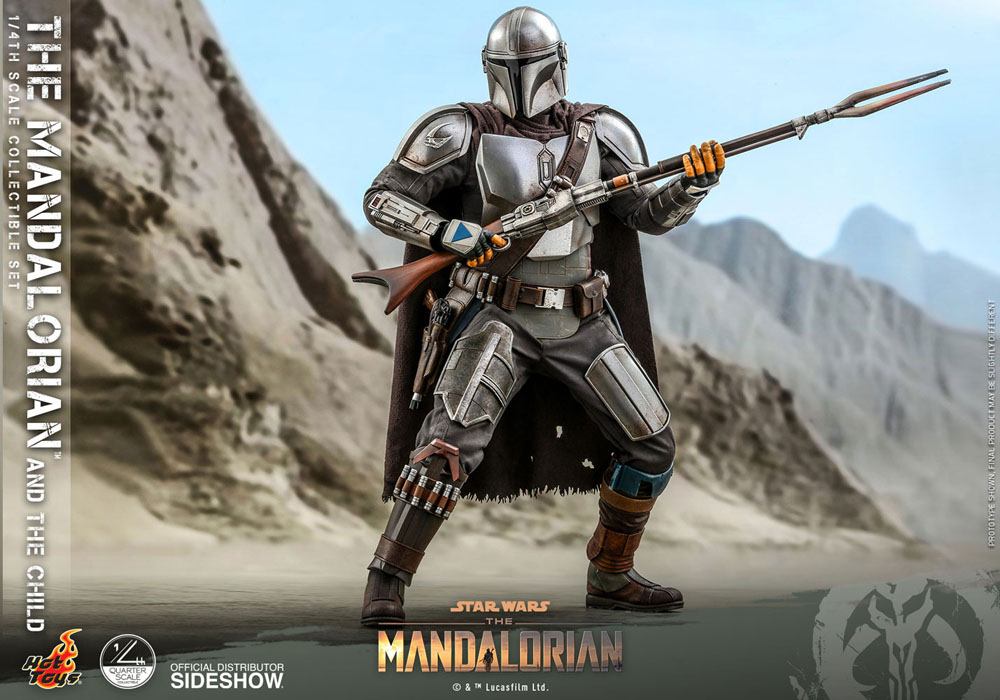 Star Wars The Mandalorian Actionfiguren Doppelpack 1/4 The Mandalorian & The Child 46 cm - Preorder - ETA: 24.07.2026