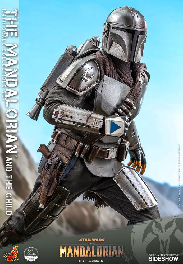 Star Wars The Mandalorian Actionfiguren Doppelpack 1/4 The Mandalorian & The Child 46 cm - Preorder - ETA: 24.07.2026