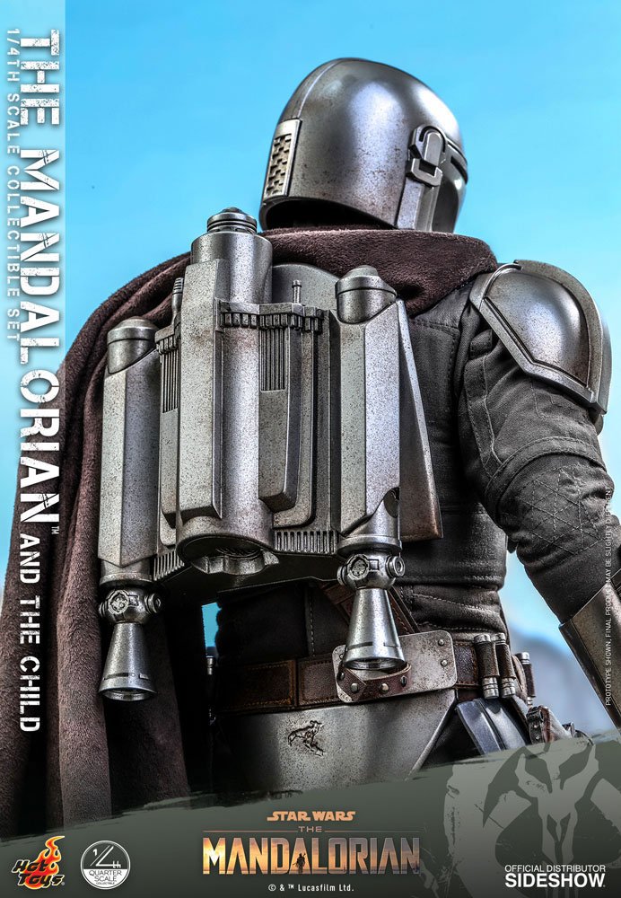Star Wars The Mandalorian Actionfiguren Doppelpack 1/4 The Mandalorian & The Child 46 cm - Preorder - ETA: 24.07.2026