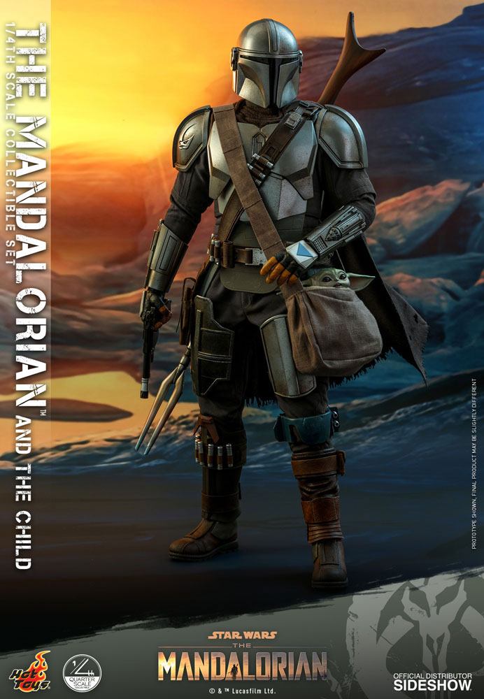 Star Wars The Mandalorian Actionfiguren Doppelpack 1/4 The Mandalorian & The Child 46 cm - Preorder - ETA: 24.07.2026