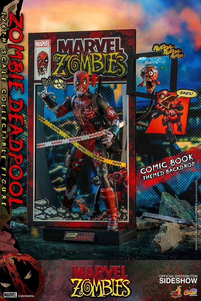 Marvel Zombies Comic Masterpiece Actionfigur 1/6 Zombie Deadpool 31 cm - Versand: 7 Tage nach Bestellung