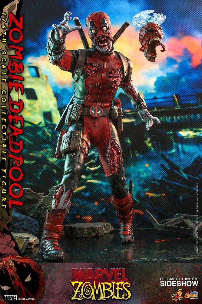 Marvel Zombies Comic Masterpiece Actionfigur 1/6 Zombie Deadpool 31 cm - Versand: 7 Tage nach Bestellung