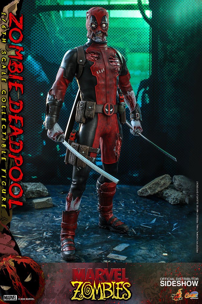 Marvel Zombies Comic Masterpiece Actionfigur 1/6 Zombie Deadpool 31 cm - Versand: 7 Tage nach Bestellung