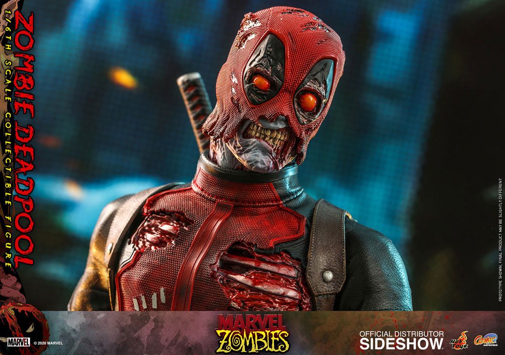 Marvel Zombies Comic Masterpiece Actionfigur 1/6 Zombie Deadpool 31 cm - Versand: 7 Tage nach Bestellung