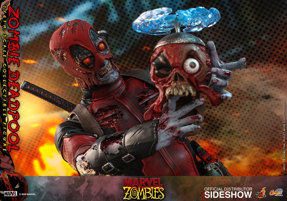 Marvel Zombies Comic Masterpiece Actionfigur 1/6 Zombie Deadpool 31 cm - Versand: 7 Tage nach Bestellung
