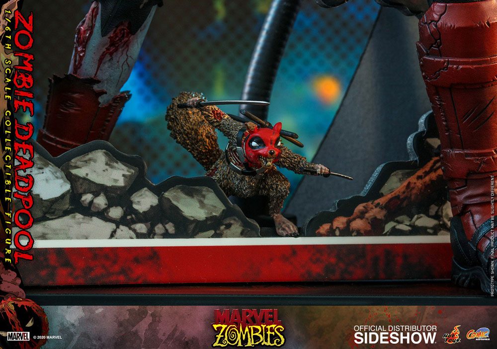Marvel Zombies Comic Masterpiece Actionfigur 1/6 Zombie Deadpool 31 cm - Versand: 7 Tage nach Bestellung