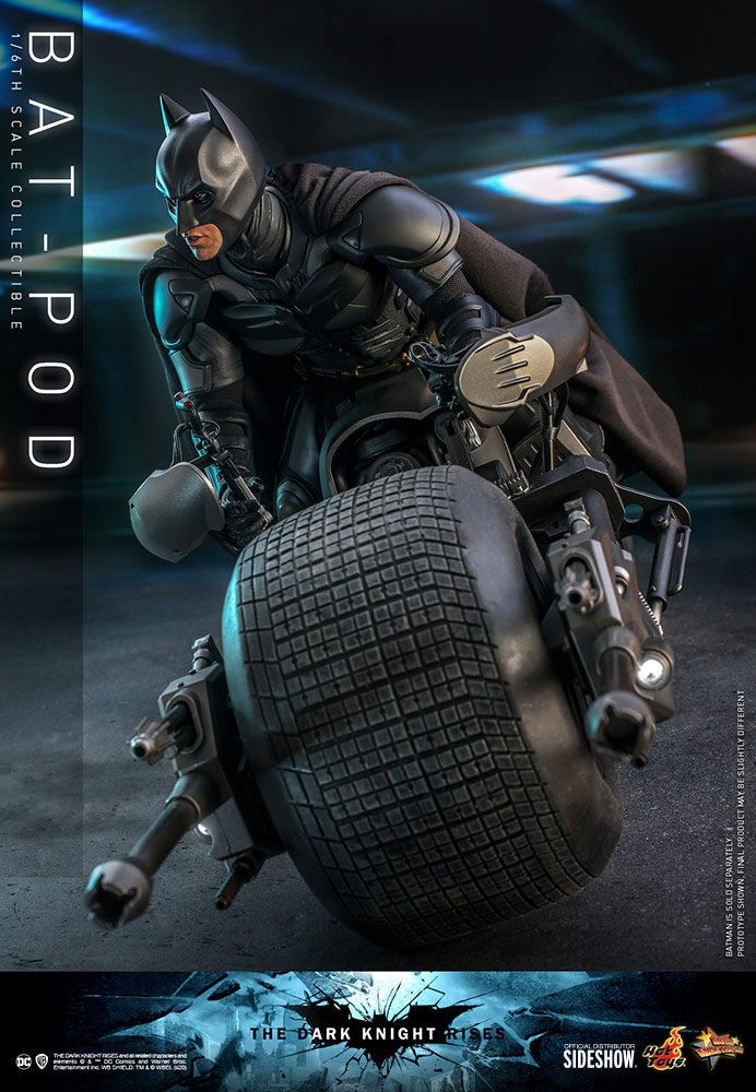 Batman The Dark Knight Rises Movie Masterpiece Fahrzeug 1/6 Bat-Pod 59 cm - Versand: 5-7 Tage nach Bestellung