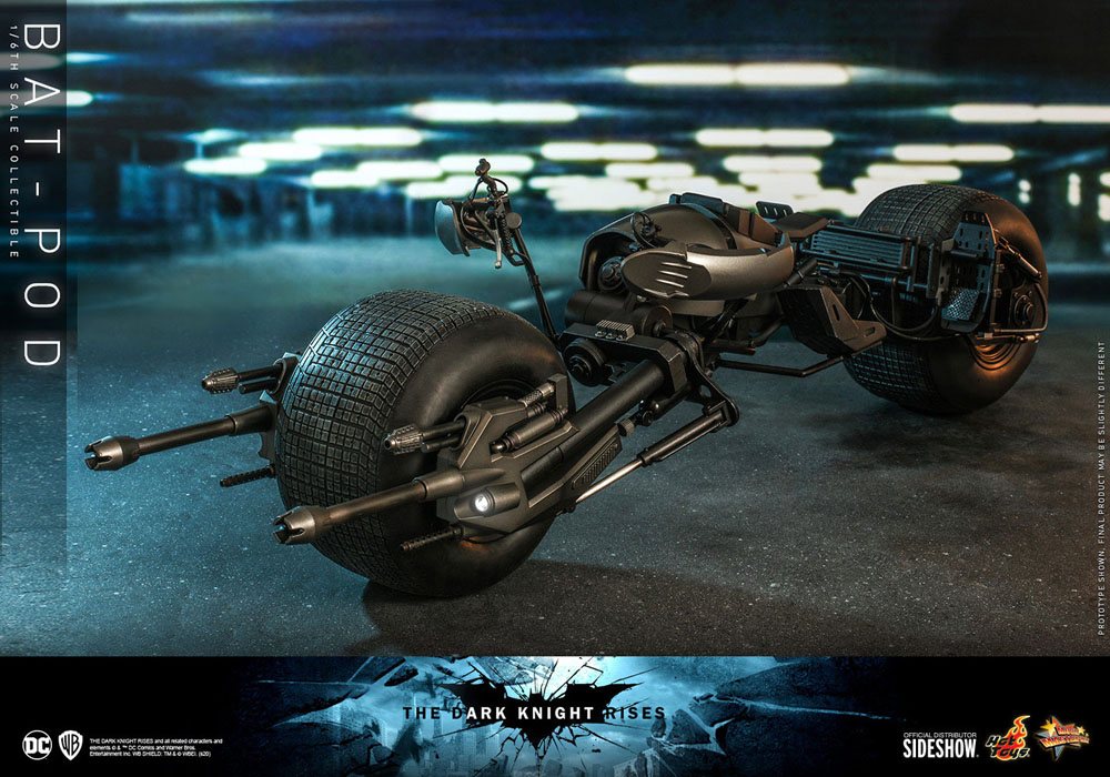 Batman The Dark Knight Rises Movie Masterpiece Fahrzeug 1/6 Bat-Pod 59 cm - Versand: 5-7 Tage nach Bestellung