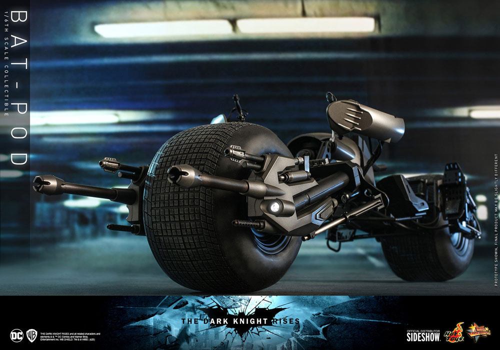 Batman The Dark Knight Rises Movie Masterpiece Fahrzeug 1/6 Bat-Pod 59 cm - Versand: 5-7 Tage nach Bestellung