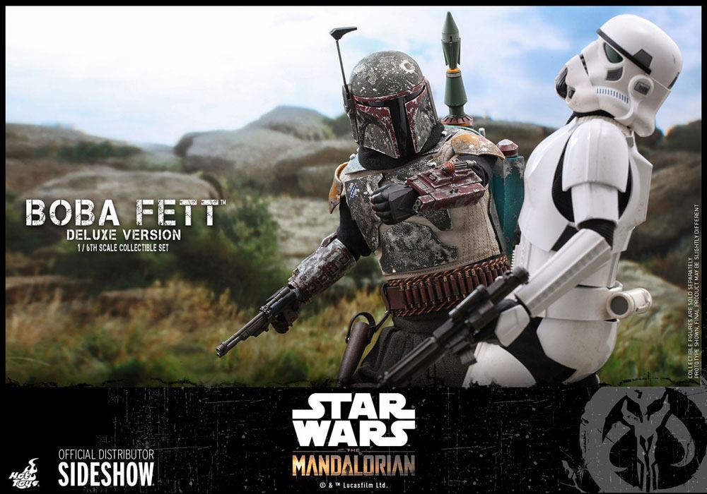 Star Wars The Mandalorian Actionfiguren Doppelpack 1/6 Boba Fett Deluxe 30 cm - Preorder - ETA: 25.09.2026