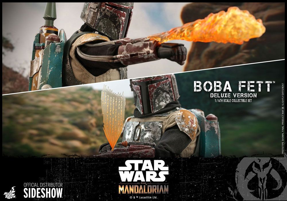 Star Wars The Mandalorian Actionfiguren Doppelpack 1/6 Boba Fett Deluxe 30 cm - Preorder - ETA: 25.09.2026