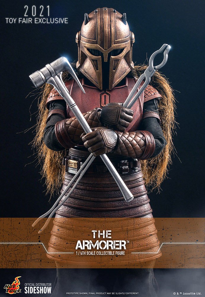 Star Wars The Mandalorian Actionfigur 1/6 The Armorer 2021 Toy Fair Exclusive 29 cm - Preorder - ETA: 22.06.2026