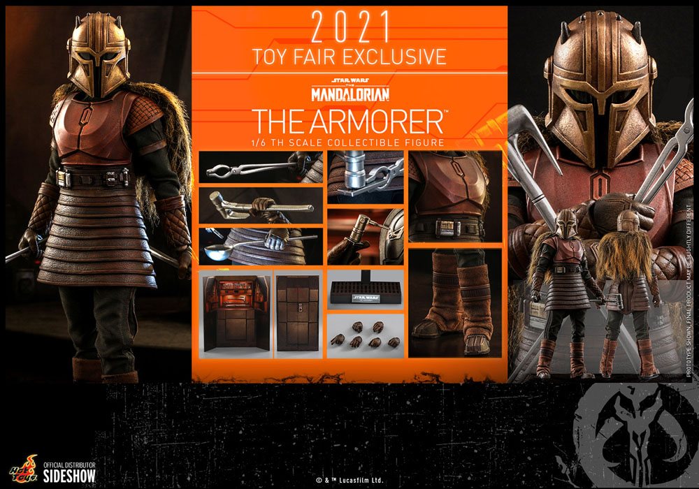 Star Wars The Mandalorian Actionfigur 1/6 The Armorer 2021 Toy Fair Exclusive 29 cm - Preorder - ETA: 22.06.2026