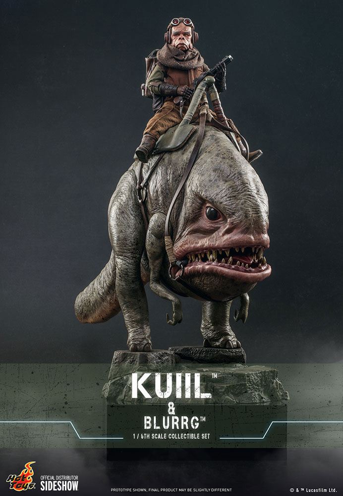 Star Wars The Mandalorian Actionfiguren Doppelpack 1/6 Kuiil & Blurrg 37 cm - Preorder - ETA: 24.07.2026