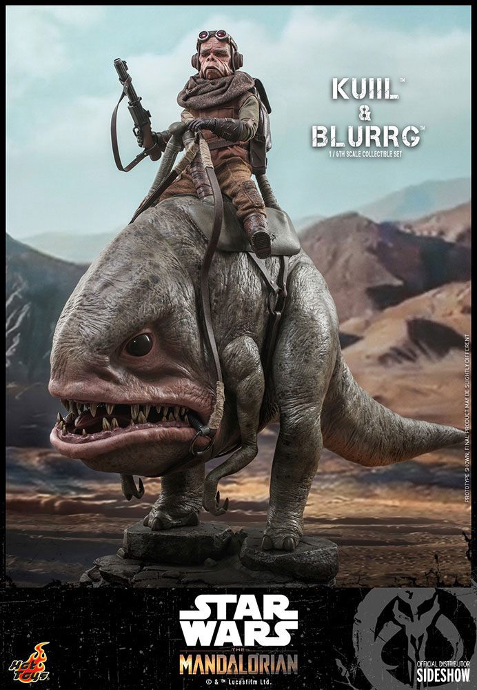 Star Wars The Mandalorian Actionfiguren Doppelpack 1/6 Kuiil & Blurrg 37 cm - Preorder - ETA: 24.07.2026