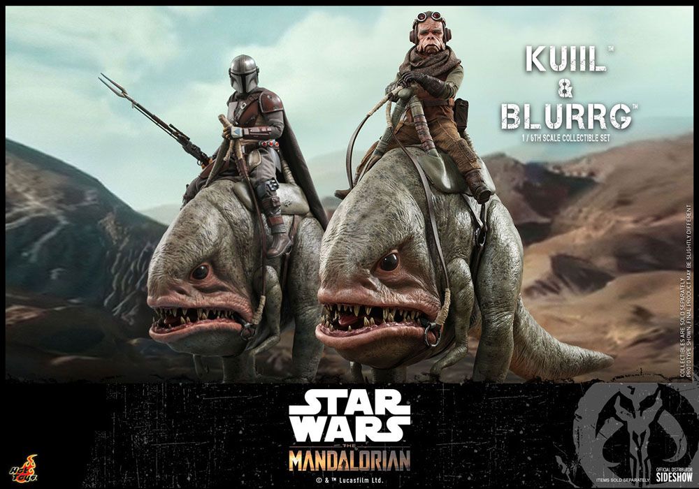 Star Wars The Mandalorian Actionfiguren Doppelpack 1/6 Kuiil & Blurrg 37 cm - Preorder - ETA: 24.07.2026