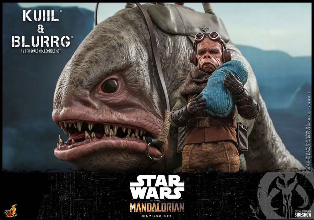 Star Wars The Mandalorian Actionfiguren Doppelpack 1/6 Kuiil & Blurrg 37 cm - Preorder - ETA: 24.07.2026