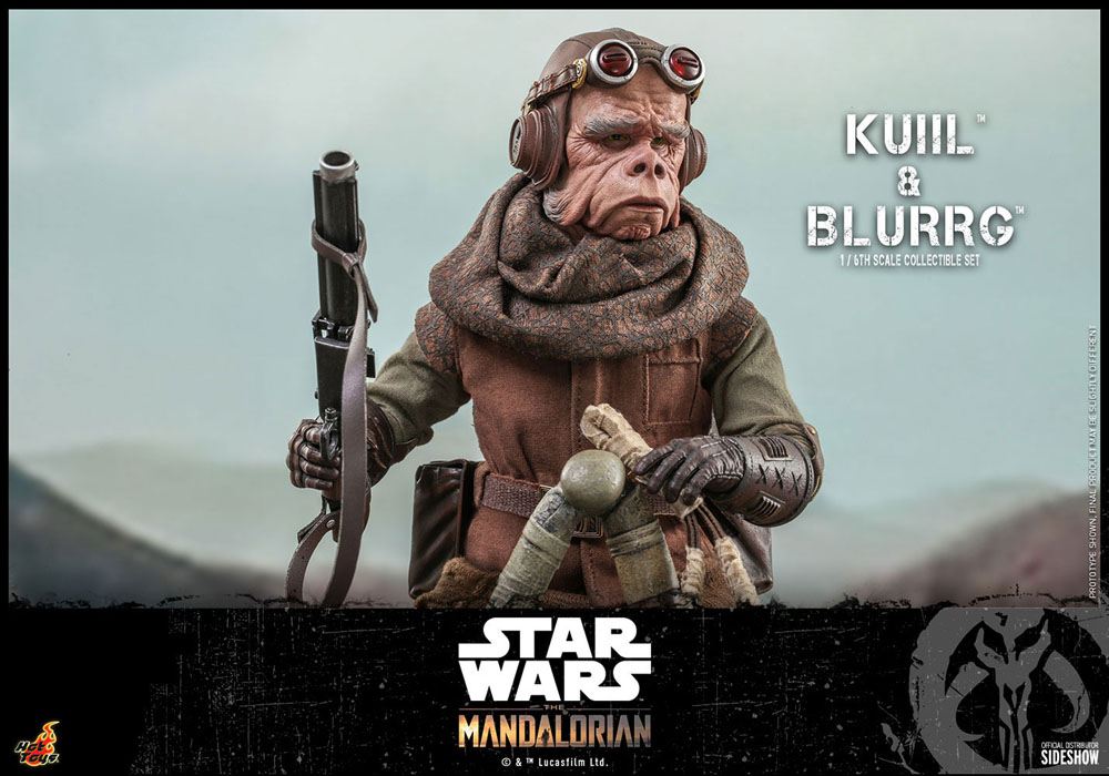 Star Wars The Mandalorian Actionfiguren Doppelpack 1/6 Kuiil & Blurrg 37 cm - Preorder - ETA: 24.07.2026