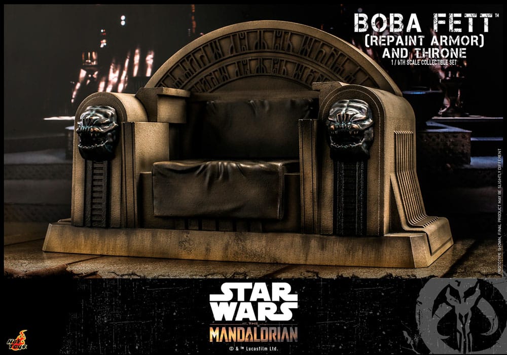 Star Wars: The Mandalorian Actionfigur 1/6 Boba Fett Repaint Armor and Throne Special Edition 30 cm - Versand: 5-7 Tage nach Bestellung